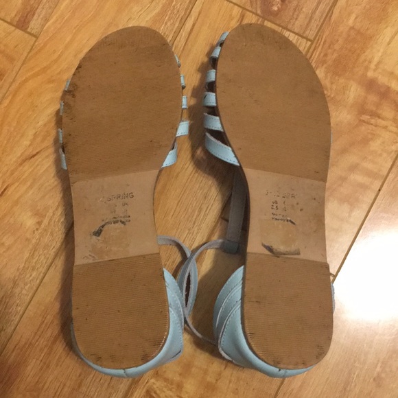 Call It Spring Sandals in Sky Blue - Picture 6 of 10